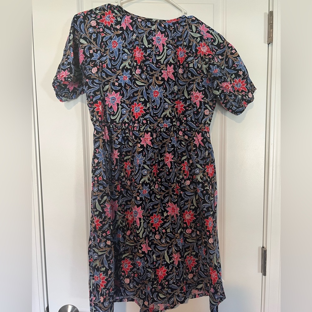 NWT LOFT front button dress XS WITH POCKETS - Picture 2 of 6